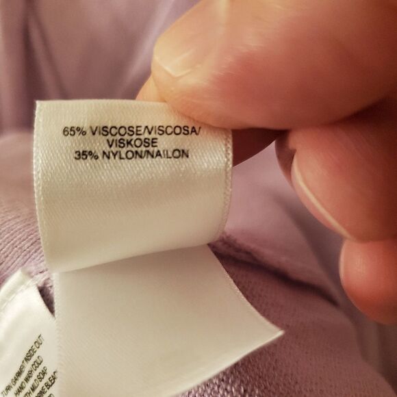 Rachel Roy V-Neck Knit Swing Top size 2X in Lavender - NEW - Picture 12 of 12